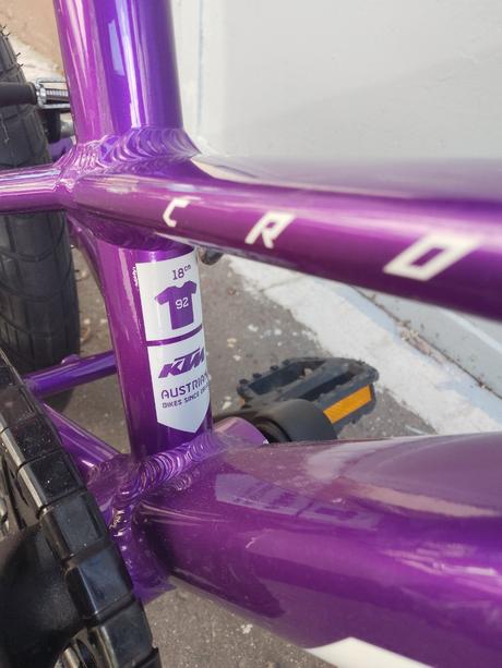Ktm wild cross 12 / 14" odlahceny metallic purple, 14