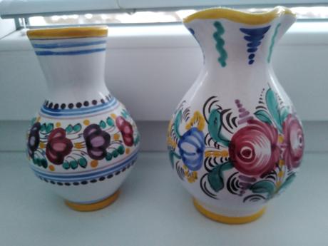 Vázičky- modranská keramika, 