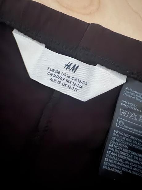 Leginky krátke cyklo 12-13 rokov, h&m,158