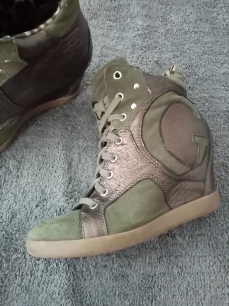 Topánky na platforme, guess,37