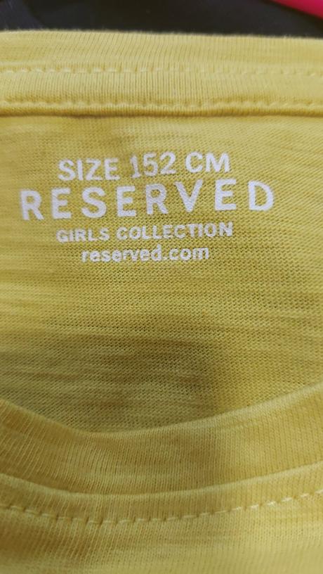 Tričko reserved č.152 (horčicové), reserved,152