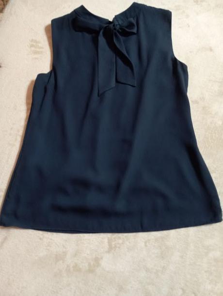 Tmavomodrá blúzka, orsay,38