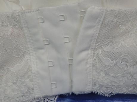 Luxusná biela podprsenka, 100d