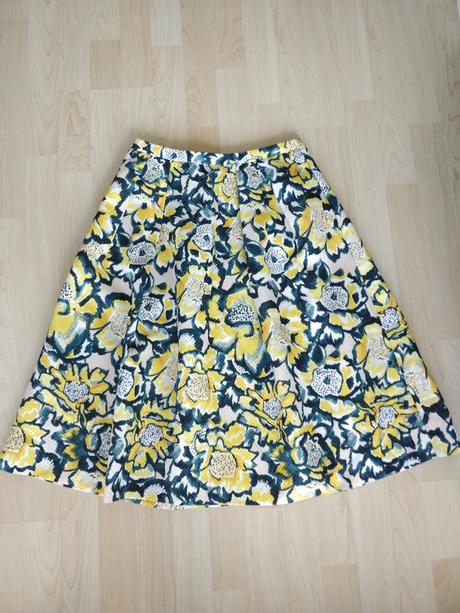 Kvetovana sukňa h&m veľkosť 38, h&m,38
