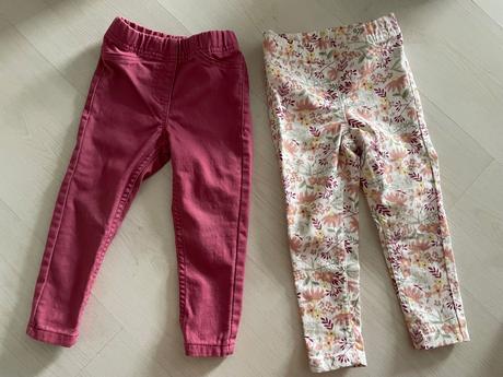 Dievčenské džegínsy / nohavice, lupilu,92