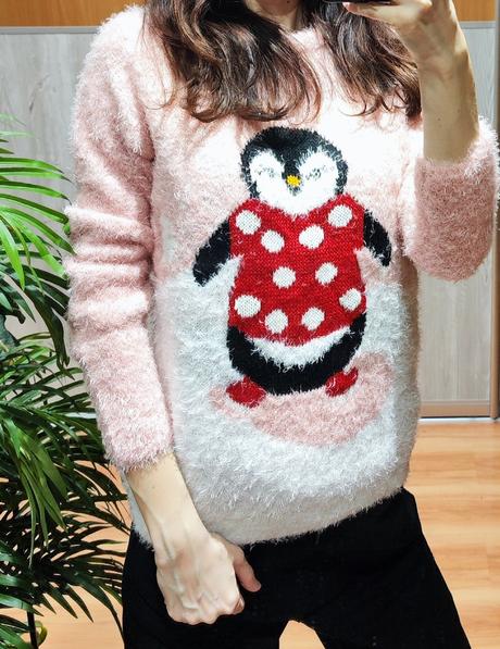 Sveter s tučniakom, s