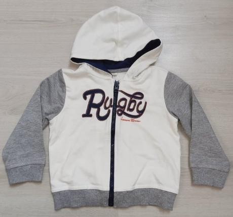 Chlapčenská mikina s kapucňou a nápisom,18-24 mes., fagottino,86