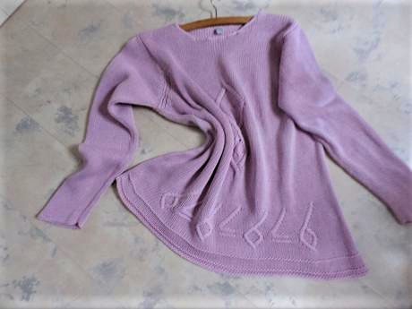 Bavlnený pulóvrik over size, xl