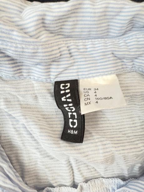 H&m pásikavá košeľa, h&m,34