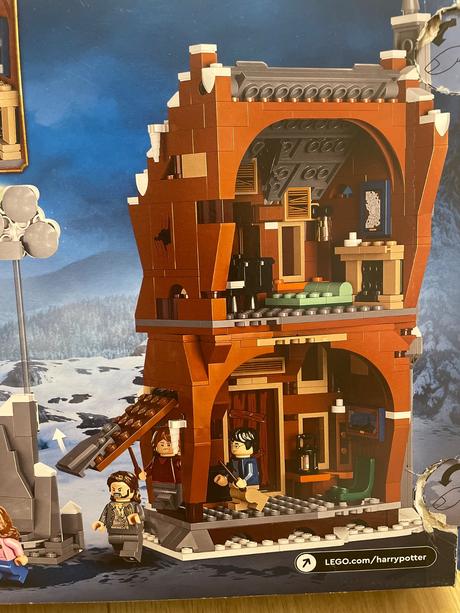 Lego harry potter 76407 - škriekajúca búda a vŕba, 