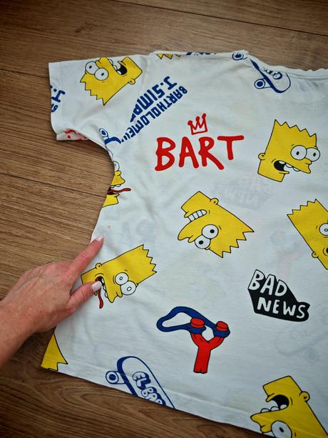 Krásne tričko bart simpson, zara,152