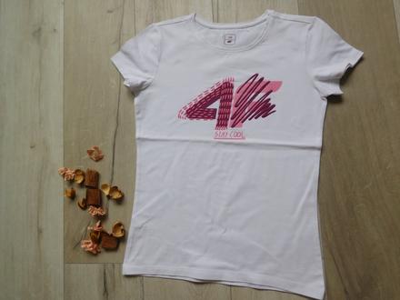 Tričko bavlnené-4f, 164 veľkosť,, 164