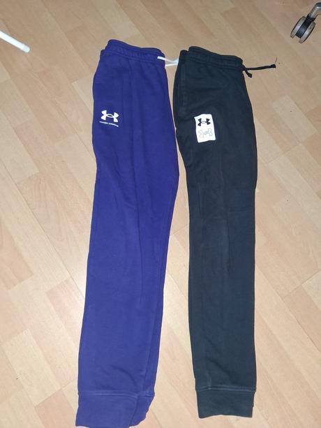2x chlapcenske teplaky, under armour,158