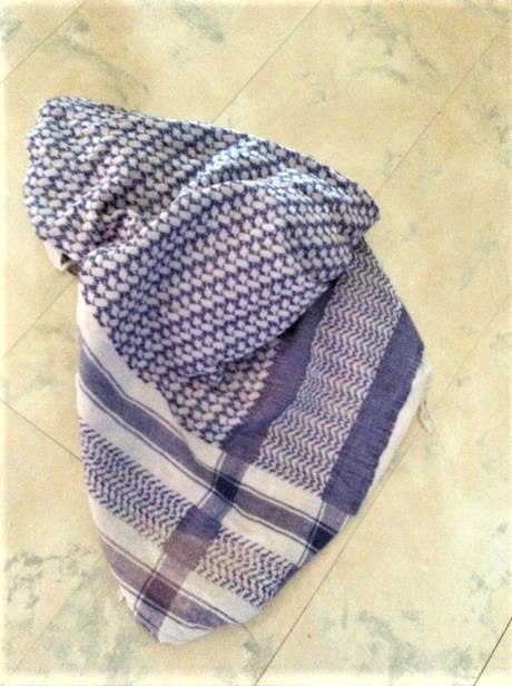 Sedliacka veľká bavlnená šatka, xxxl