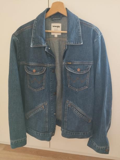 Wrangler riflová bunda, wrangler,l