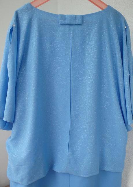 Belasé elegantné šaty, v. xl/xxl, č.46, 46