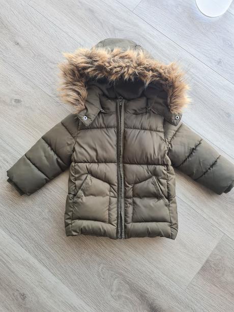 Chlapcenska zimna bunda, mango,80