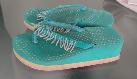 Gumené šľapky pre dievčatká, 28