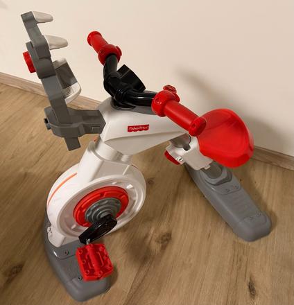Inteligentný stacionárny bicykel fisher-price thin, 