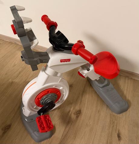 Inteligentný stacionárny bicykel fisher-price thin, 