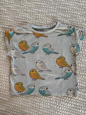 Lindex tričko andulky svetlé 98, lindex,98