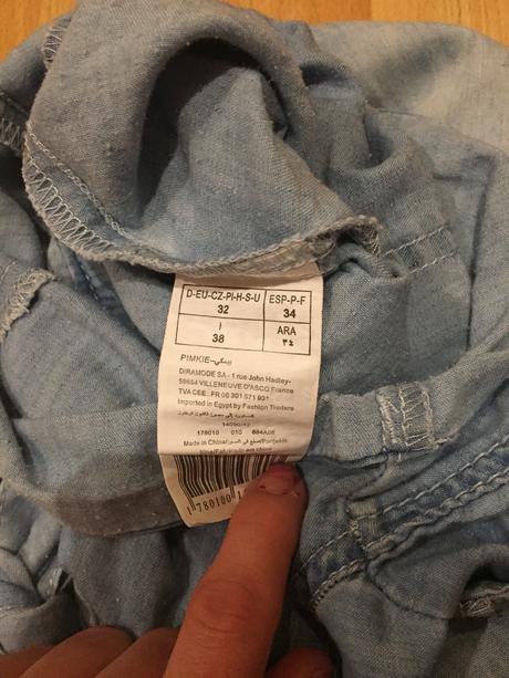 Overal na leto, denim,34