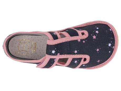Ktr - prezuvky modré s hviezdičkami, 22 - 33