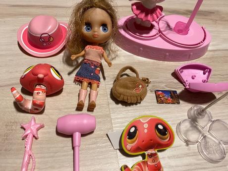 Krásna sada littlest pet shop bábika s lps,