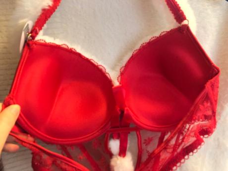 Nové červené sexy čipkované push-up body, 80 c, new yorker,80c