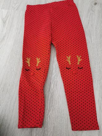 Vianočné legíny 4-5rokov, 110