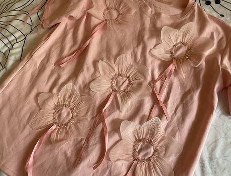 Kvalitné tričko s aplikáciami by o la la v. xxl, xxl