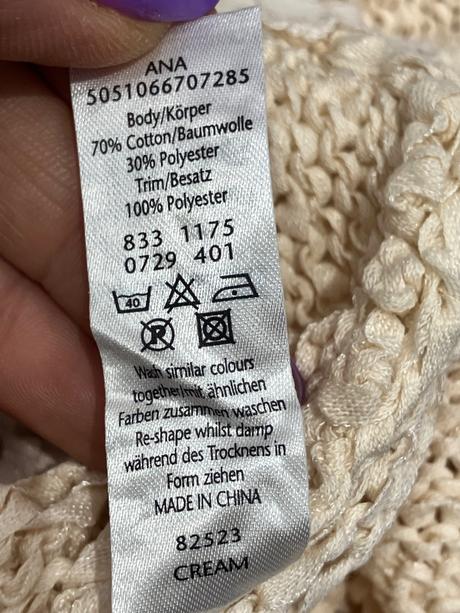 Dámsky béžový sveter krátky rukáv (46), george,xxl