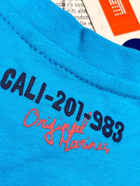 Chlapčenské tričko s potlačou a nápismi (6-9 mes.), original marines,68 / 74