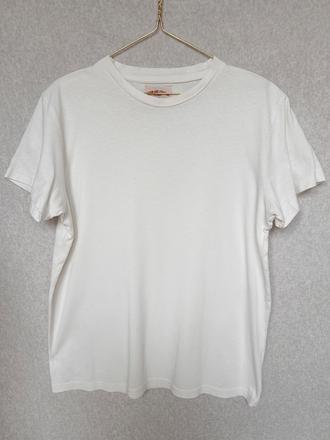 Bavlnené smotanové tričko, m