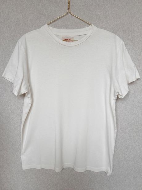 Bavlnené smotanové tričko, m