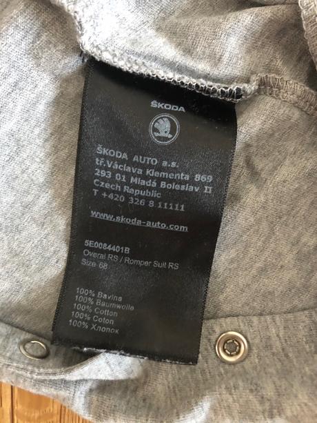 Štýlový overal škoda, 68