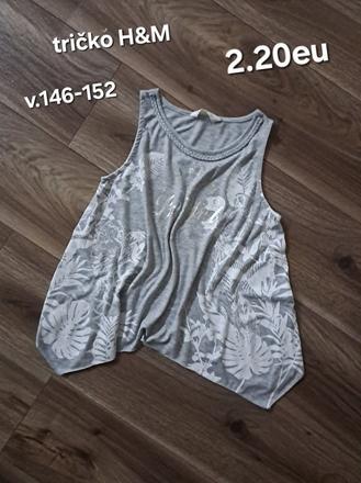 Krásne tričko h&m, h&m,146