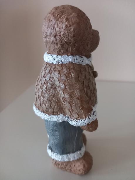 Sada 2ks stojacie keramické medvedíky, 