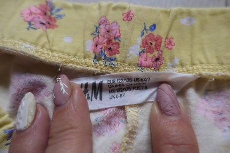 Kraťasky h&m 122/128, h&m,122