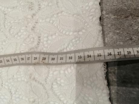 Biele čipkové šaty pružné bodyflirt,v36-38, 36