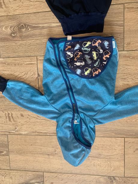 Vimba softshellová bunda a nohavice 98/104, 98