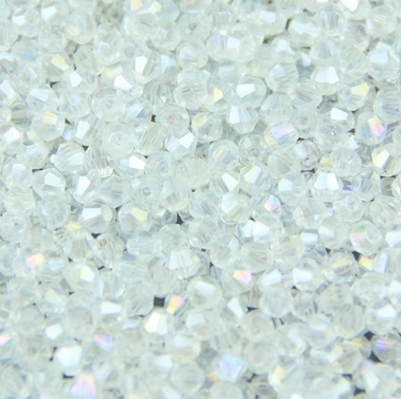 Kryštálové korálky 3 mm, 