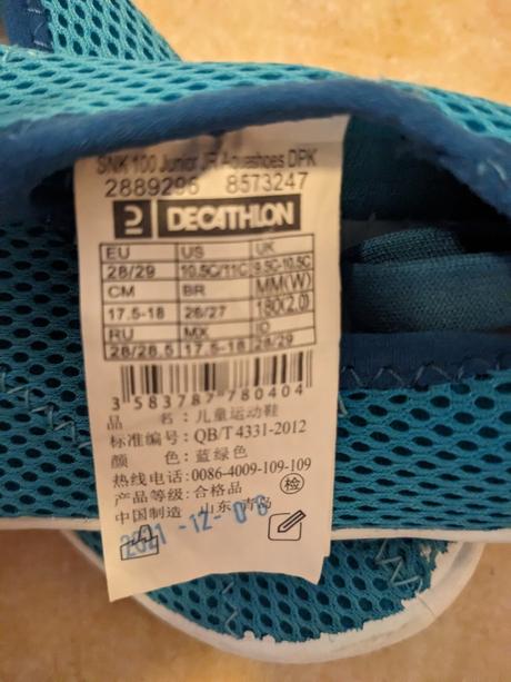 Topánky do vody subea 28/29, decathlon,28