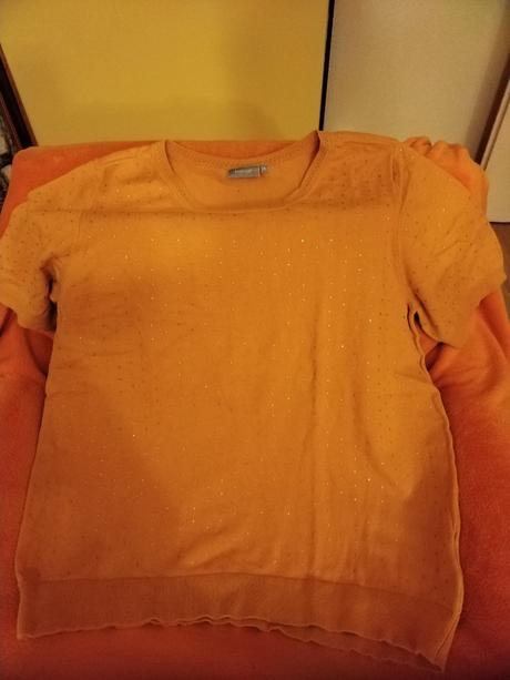 Top so zlatými bodkami, xl