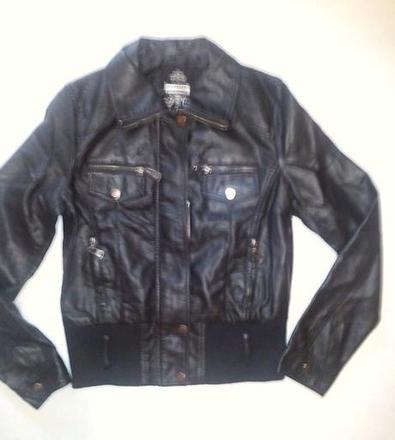 Prechodna damska kozenkova bundicka vel.36, s