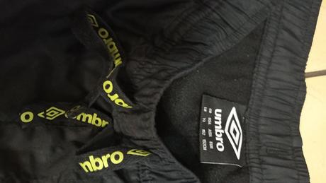 Oteplené nohavice, umbro,152