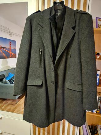 Pánsky kabát veľkosť 60, 60
