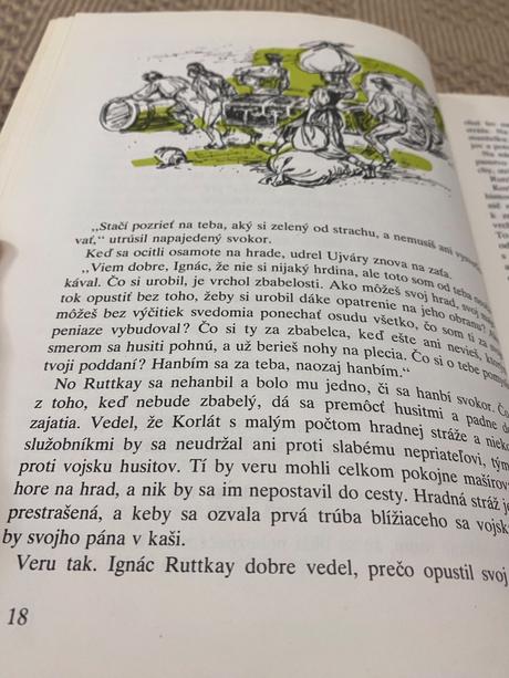 Krásna stará kniha husitská nevesta zuzka zguriška,