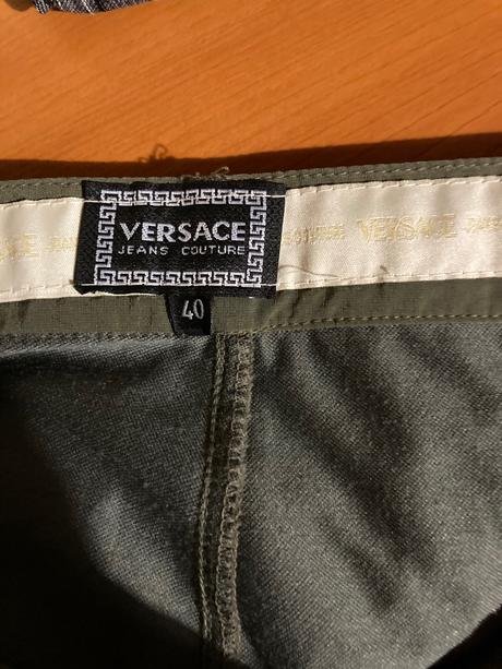 Nohavice zateplené versace, versace,40