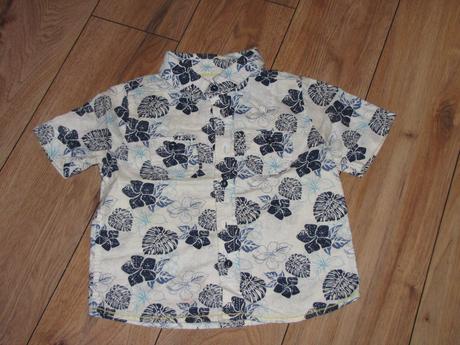 Kvetovaná ľahká košeľa, marks & spencer,110
